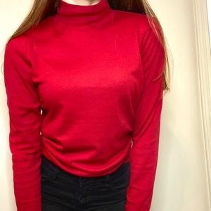 2 for $5✨Red mockneck